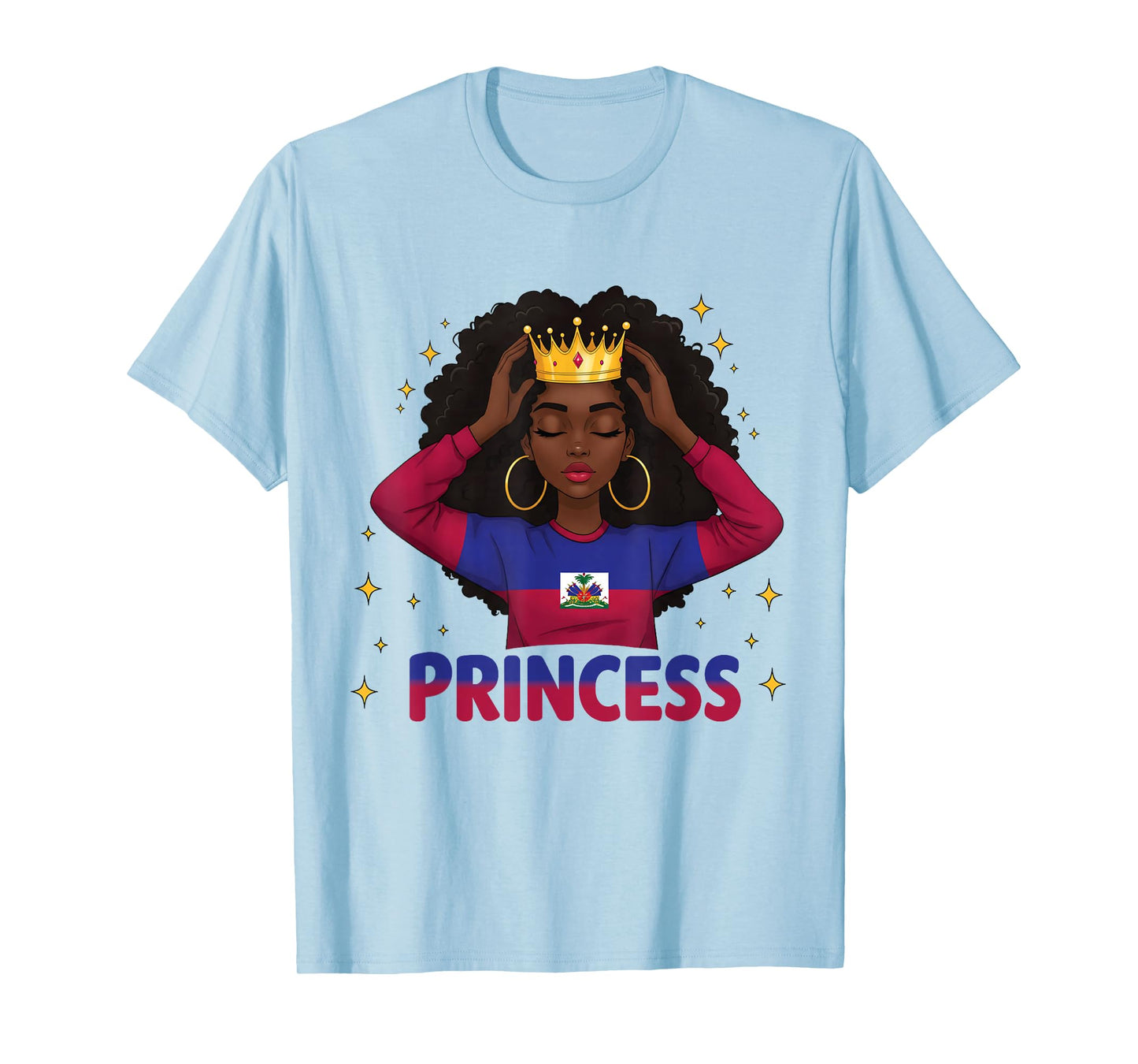 Haitian Princess Haiti Independence Flag Day 1804 Women T-Shirt