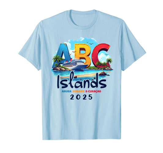 ABC Islands Aruba Bonaire Curacao Cruise Vacation 2025 T-Shirt