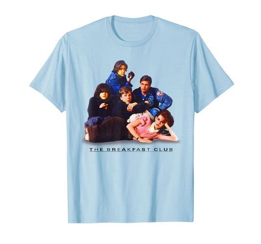 The Breakfast Club 40th Anniversary Classic Cast Photo T-Shirt