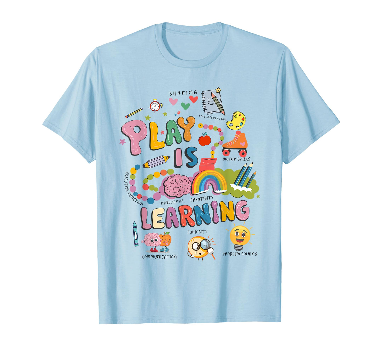 Retro Play Is Learning Kindergarten Teacher Team Women T-Shirt