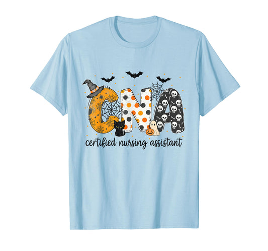 Certified Nursing Assistant CNA Nurse Life Halloween Nursing T-Shirt