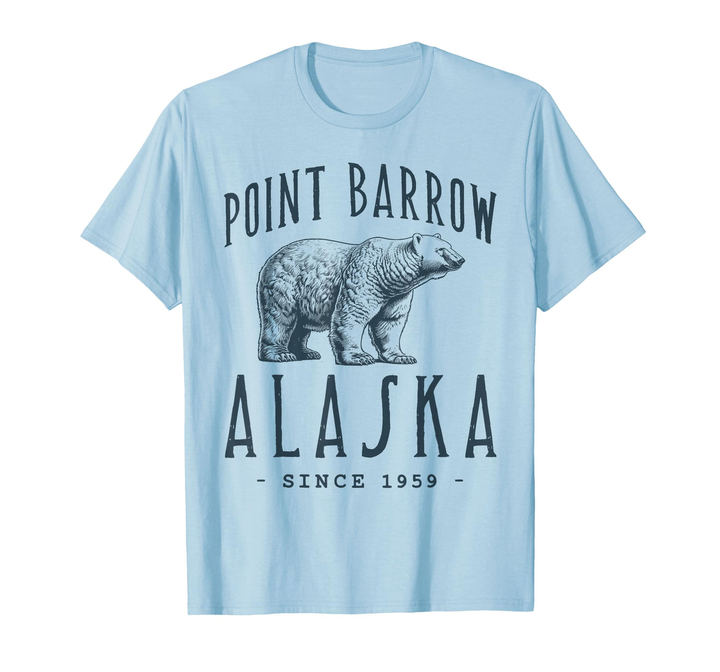 POINT BARROW, ALASKA POLAR BEAR WILDLIFE T-Shirt