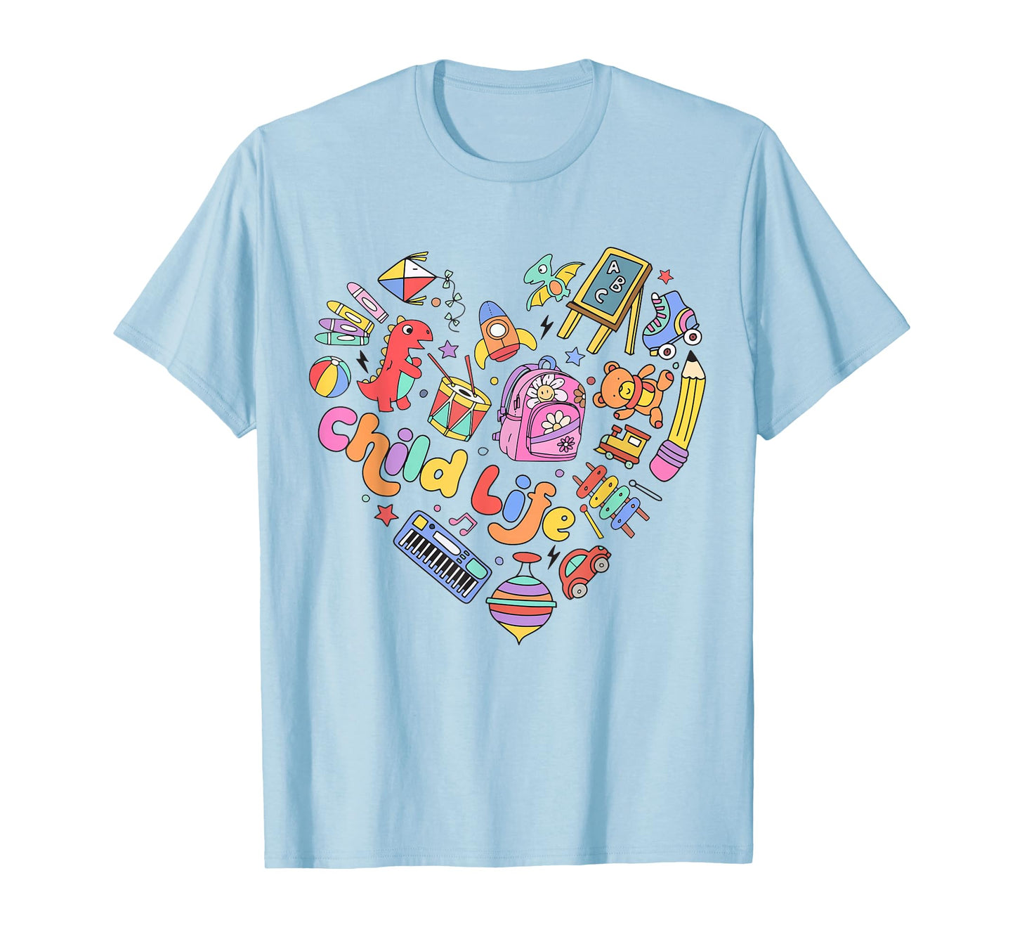 Retro Child Life Specialist Play Therapy Child life Intern T-Shirt