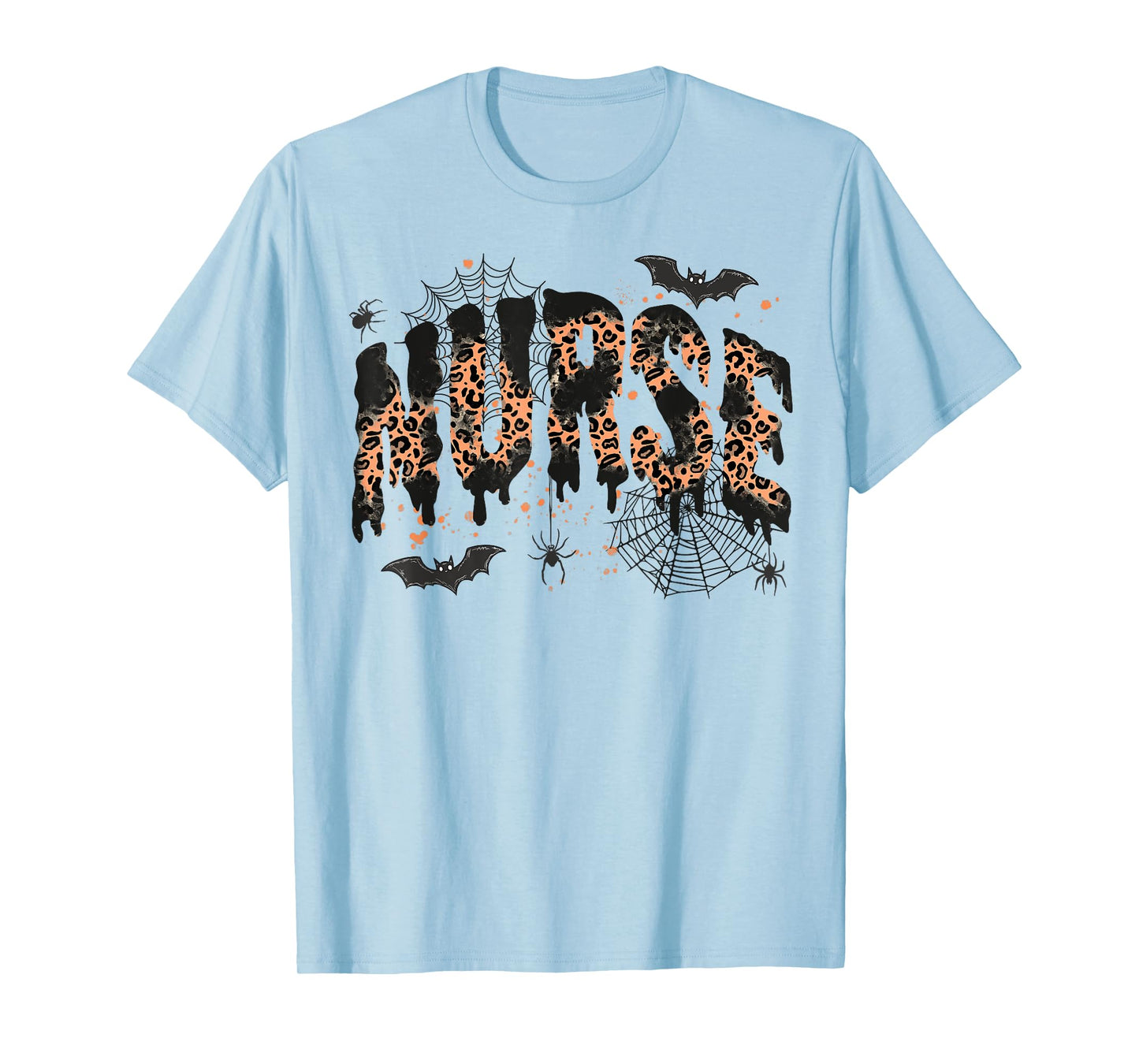 Spooky Nurse Scary RN Staff Nursing Student Life Halloween T-Shirt