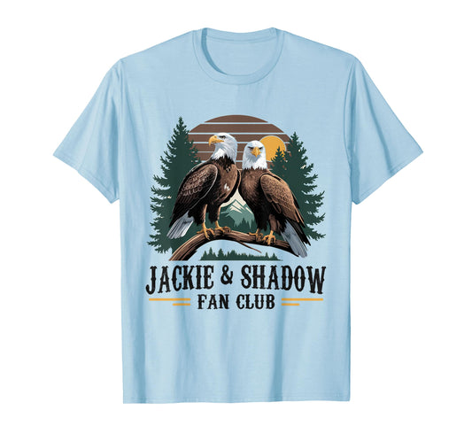 Jackie And Shadow Bald Eagle Nature Lover Wildlife Outdoor T-Shirt