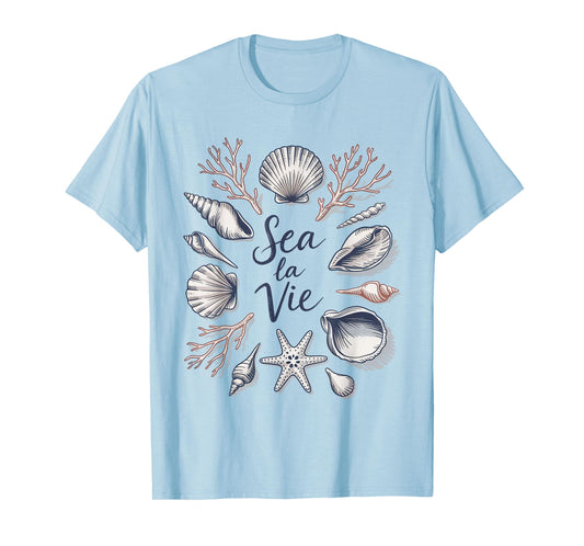 Sea La Vie Beach Coastal Sea T-Shirt