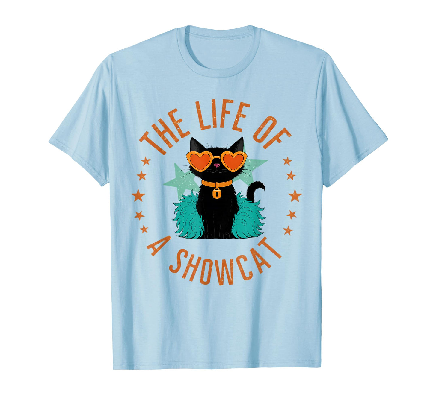 Funny Cat Era Life of Showcat Cat Lovers Men Women Kids T-Shirt