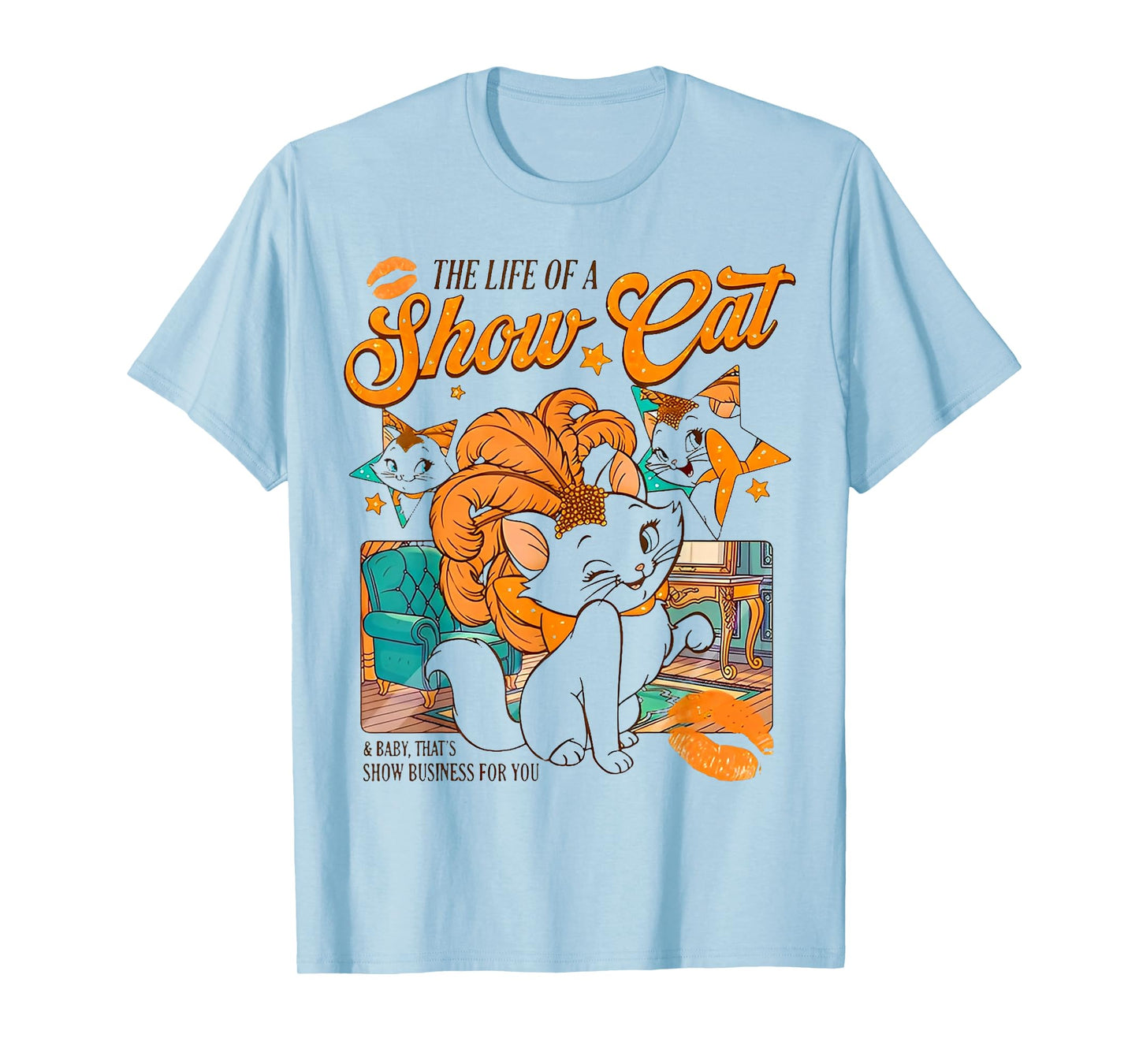 Funny Cat Era Life of Showcat Cat Lover Men Women Kids T-Shirt