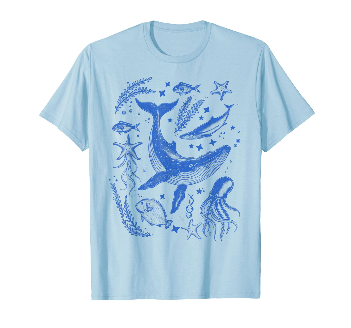 Ocean Marine Life Collection Sea Life lover T-Shirt