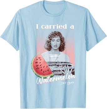 Dirty Dancing I Carried a Watermelon Photo Vintage Movie T-Shirt
