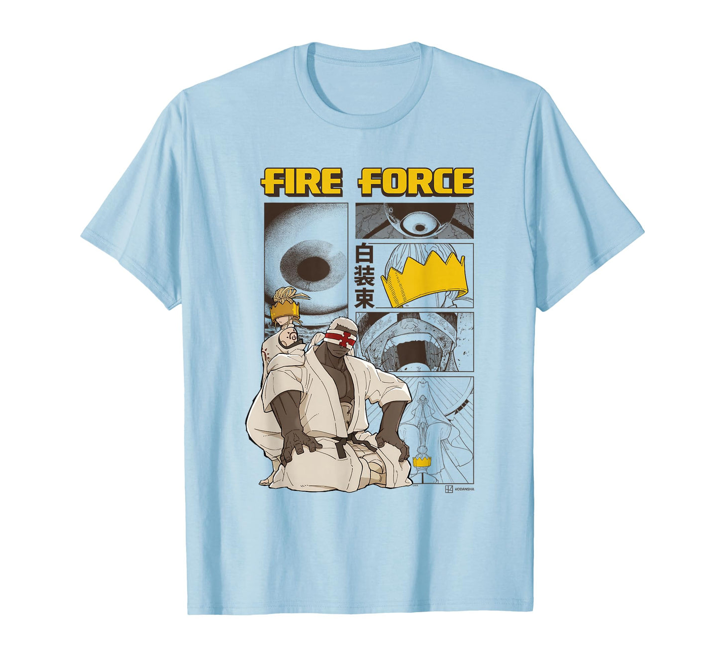 Ripple Junction x Fire Force Haumea and Charon Manga Scene T-Shirt