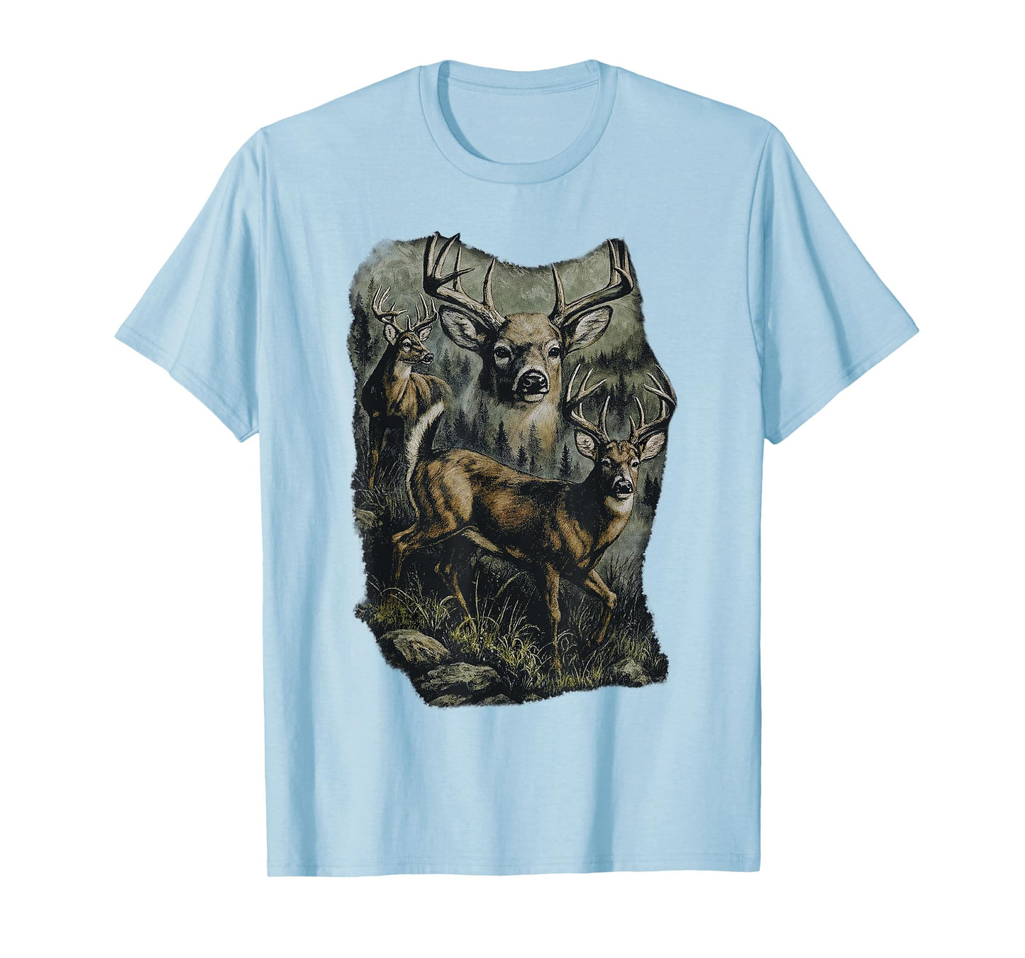 Men Kids Boys Deer Hunting Forest Wildlife Hunters Toddler T-Shirt