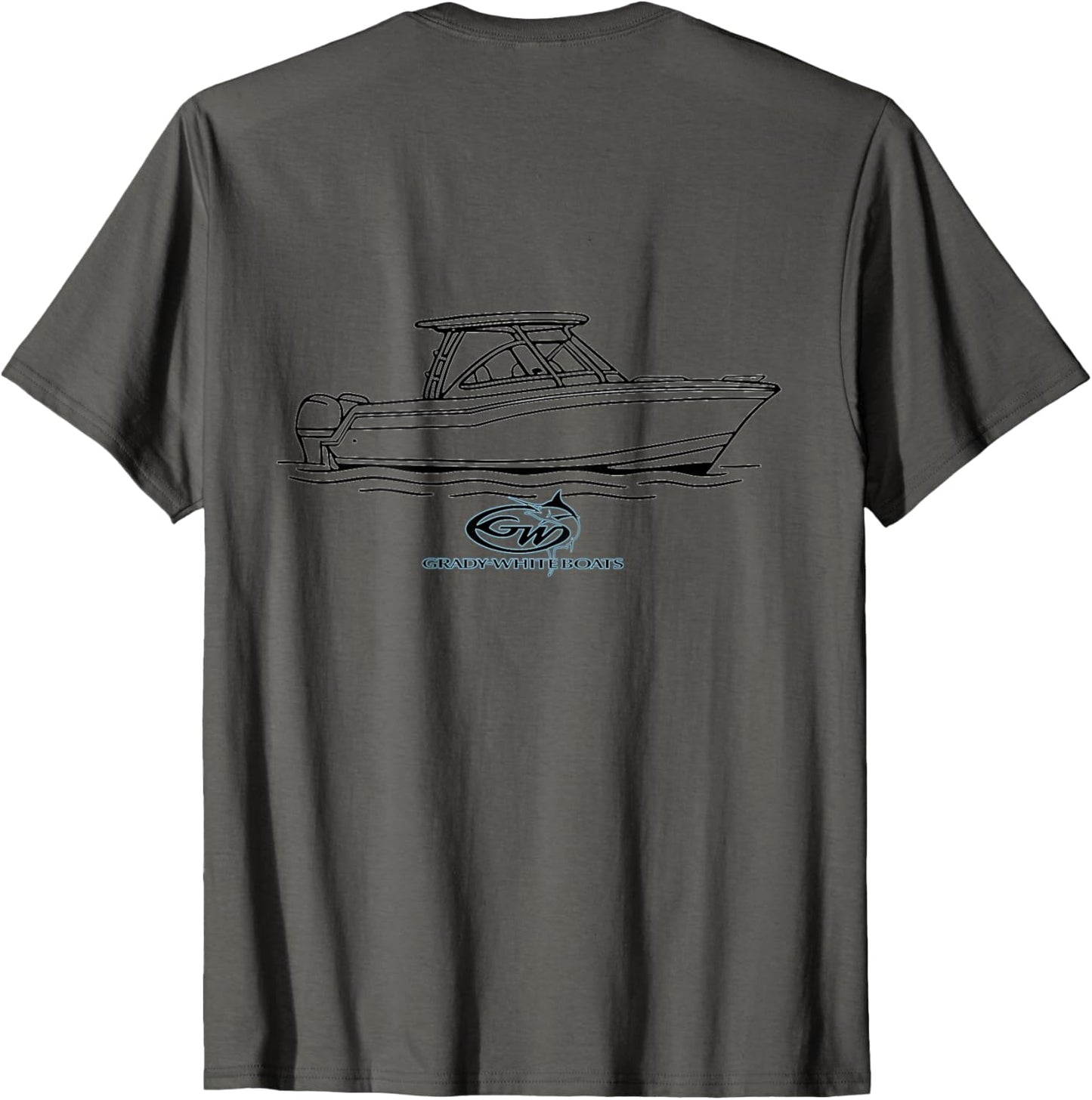Grady White Freedom | Print On Back T-Shirt