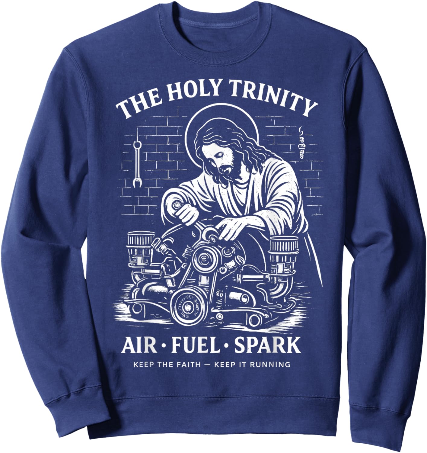 Keep It T-Shirt Sweatshirt - Sweatshirt | Navy