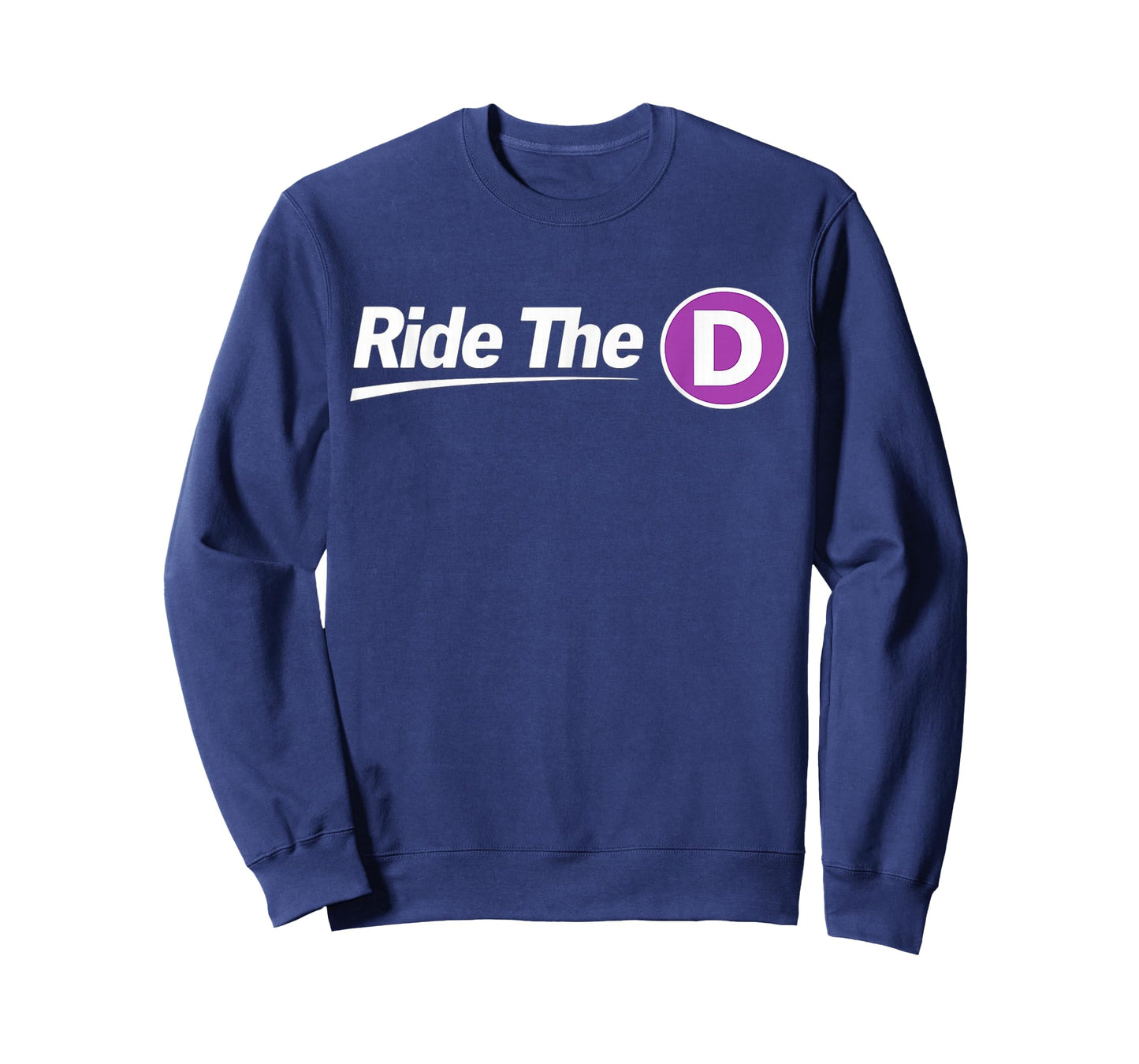 Metro Ride The D T-Shirt - Sweatshirt | Navy