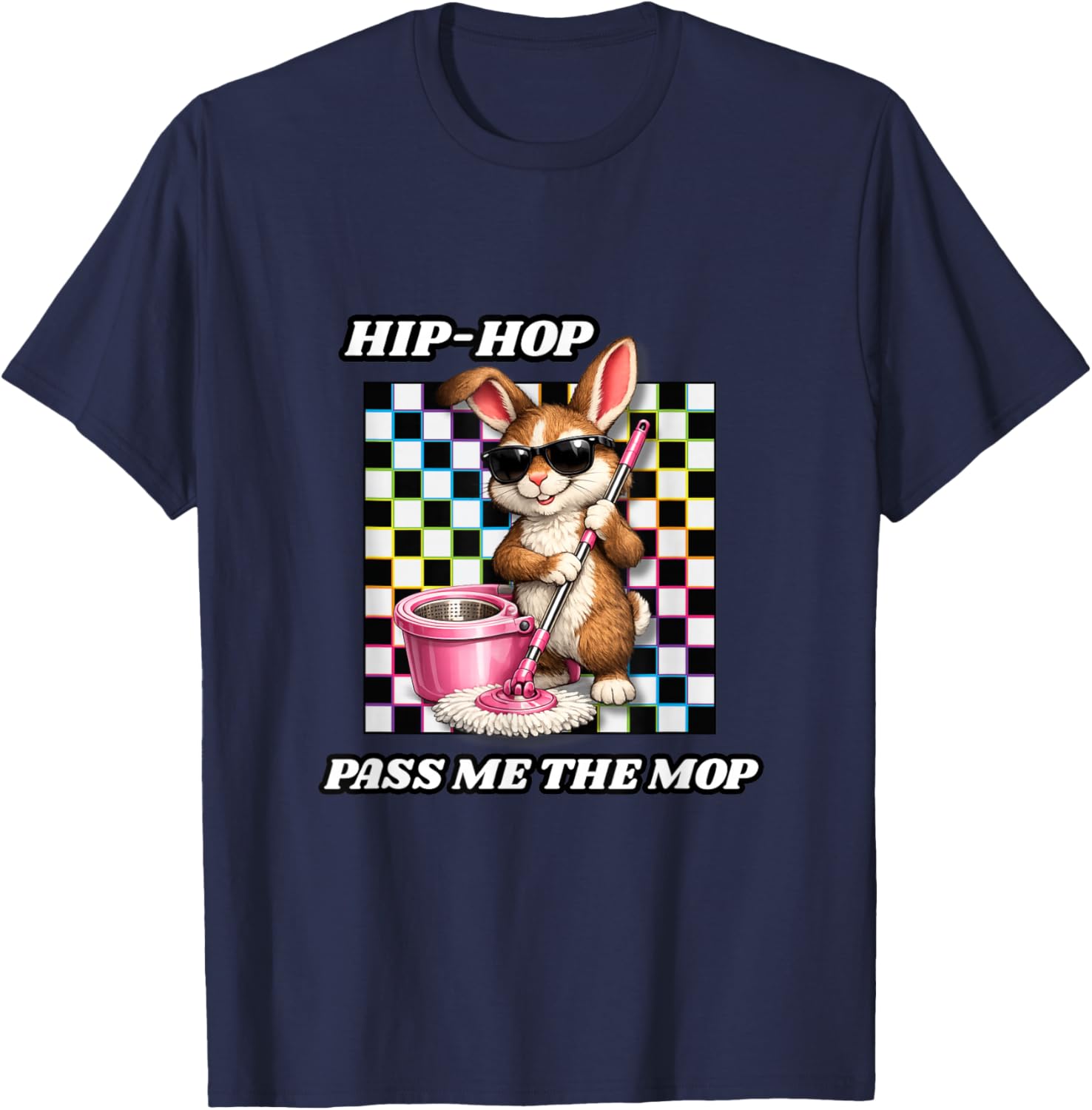 Easter Cleaning T-Shirt T-Shirt - T-Shirt | Navy