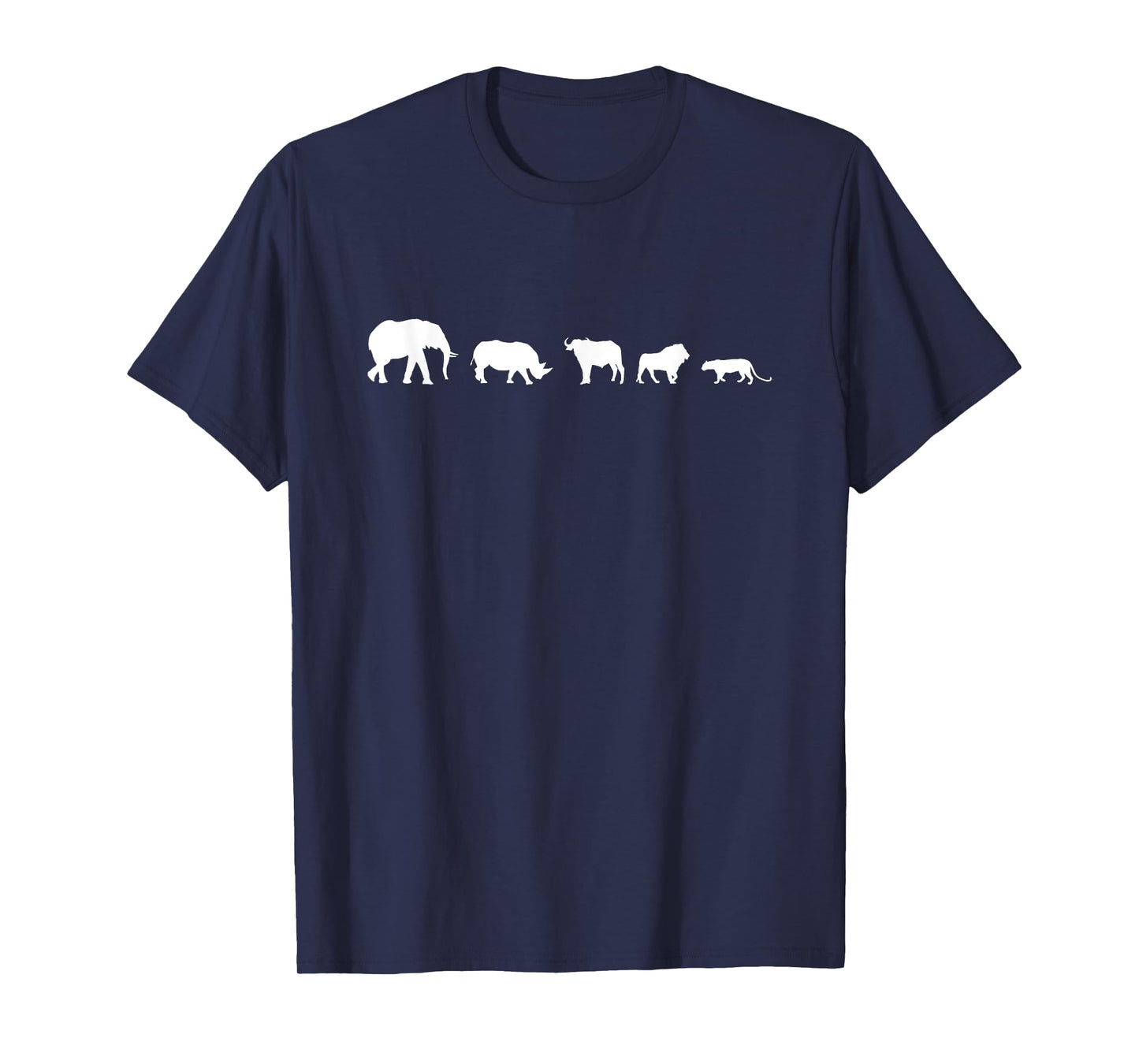 Africa Safari Big Five African Wildlife T-Shirt