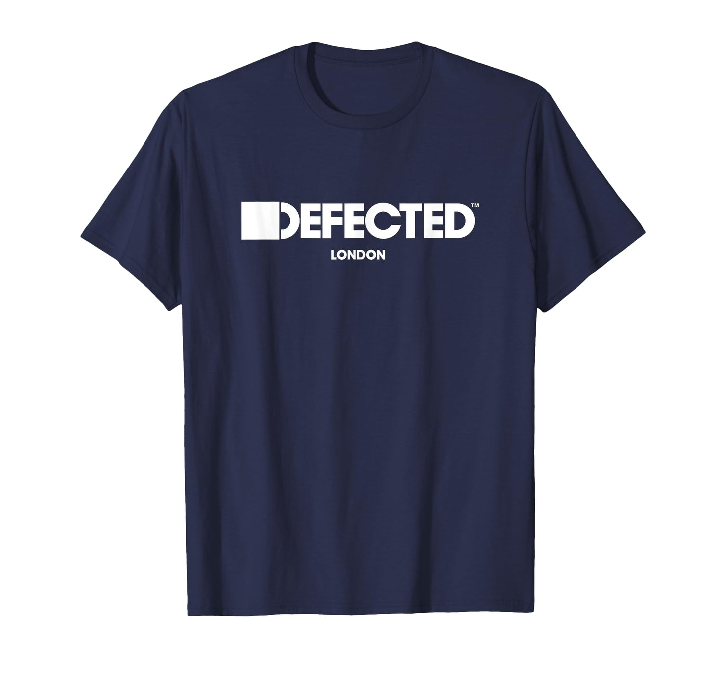 Defected London White Print T-Shirt