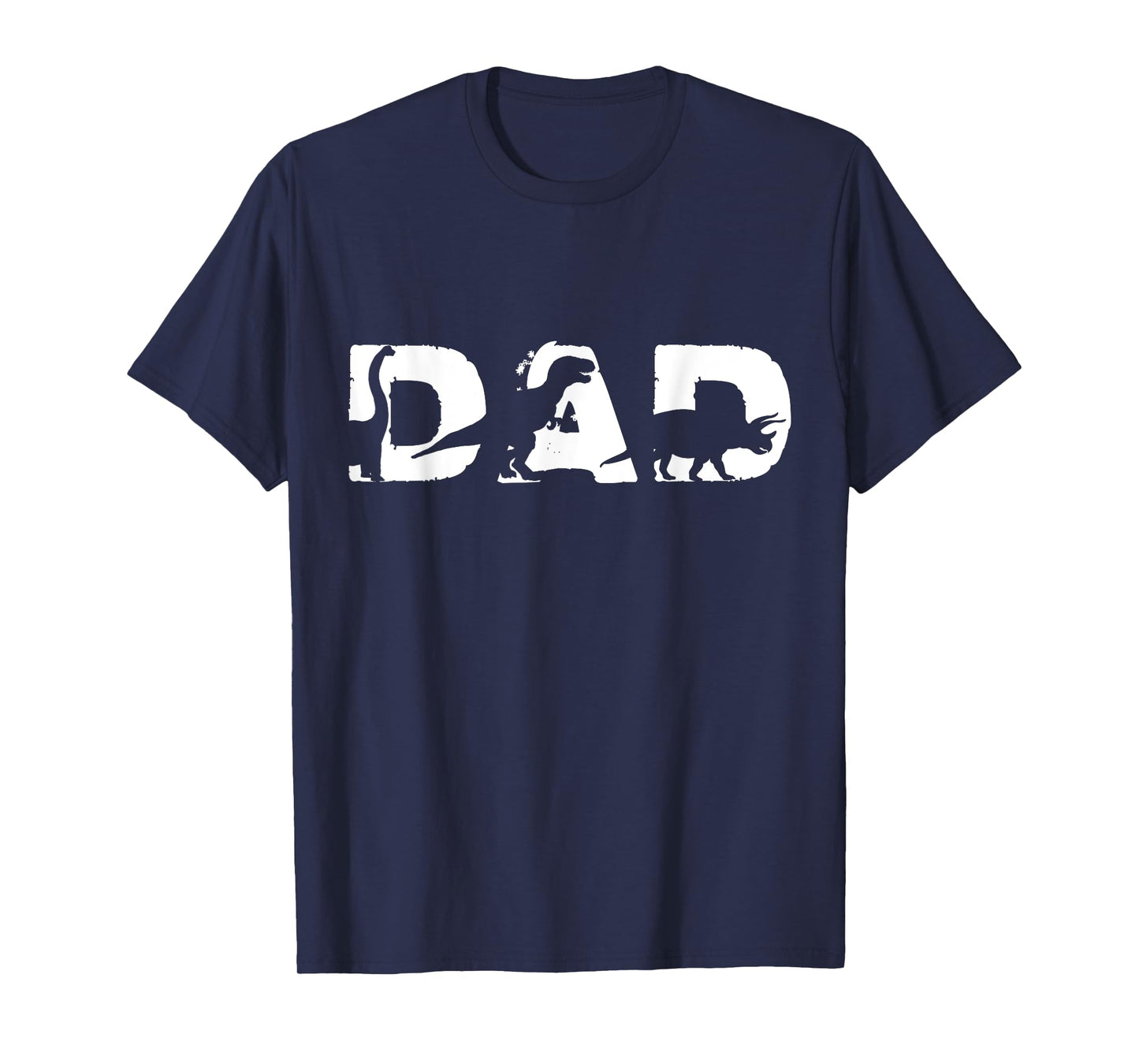 Dad A Saurus T Rex Mens Dinosaur Father's Day Dad Dinosaur T-Shirt
