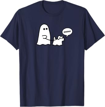 Ghost Walking Ghost Dog Bwoof Men Women Kids T-Shirt