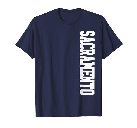 Vintage Sacramento Bold Athletic Pride Iconic Sacramento T-Shirt