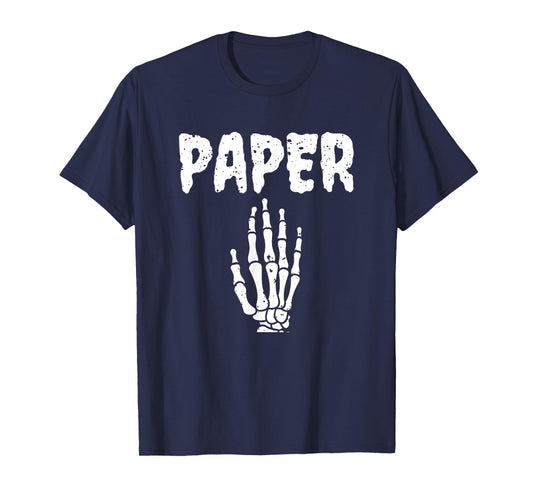 Rock, Paper, Scissors Team Costume - Funny Halloween Tee T-Shirt