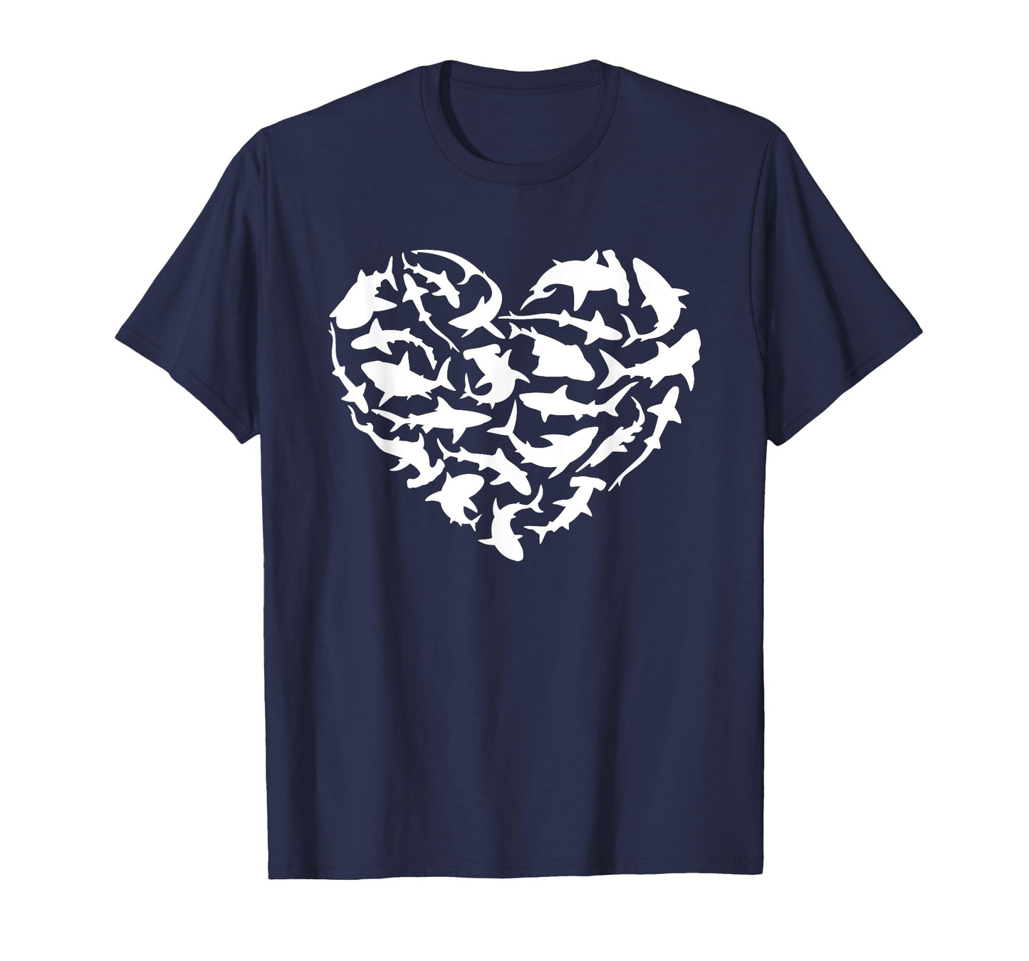 Shark Heart I Love Sharks Shark T-Shirt