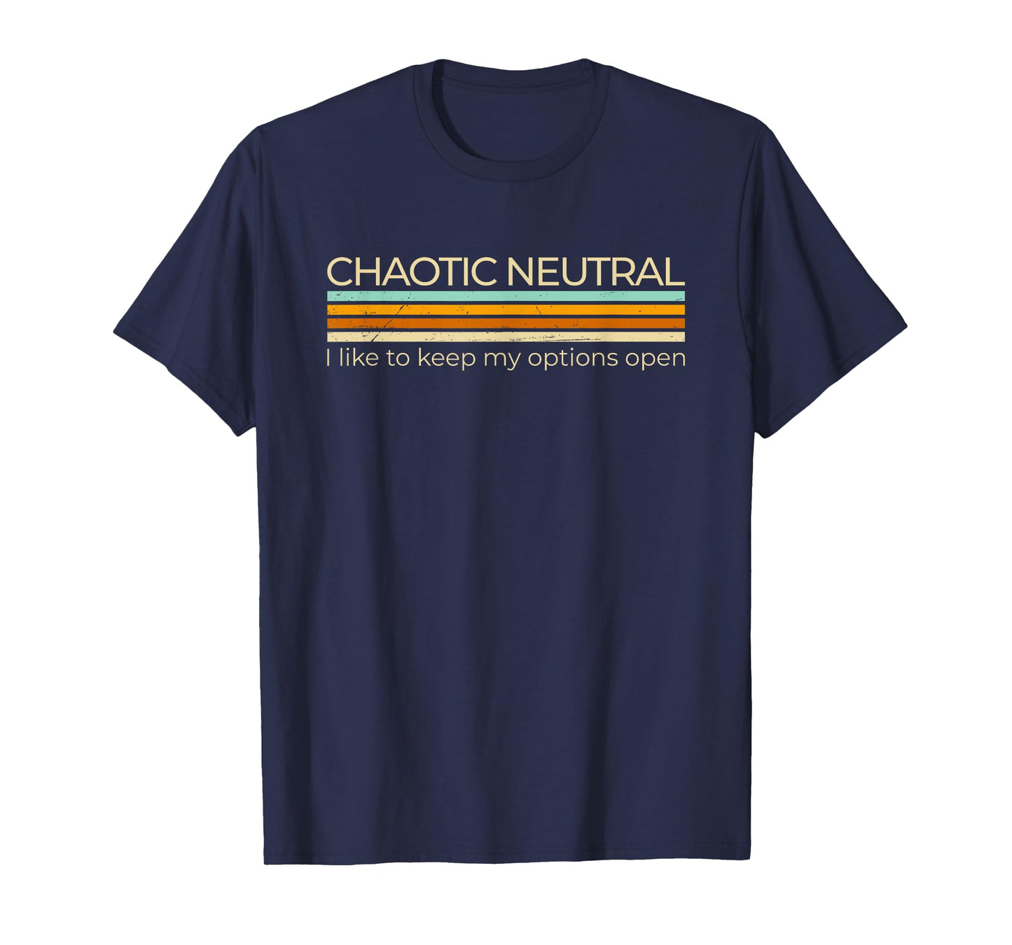 Chaotic Neutral Alignment Funny Roleplaying Character T-Shirt