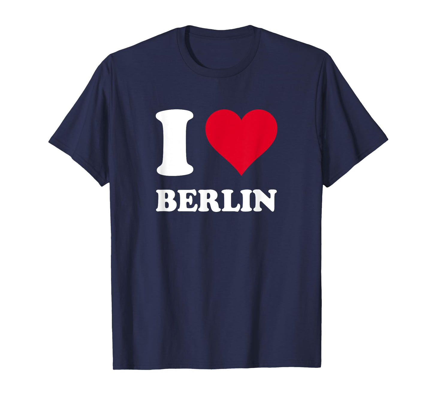Red Heart I Love Berlin T-Shirt