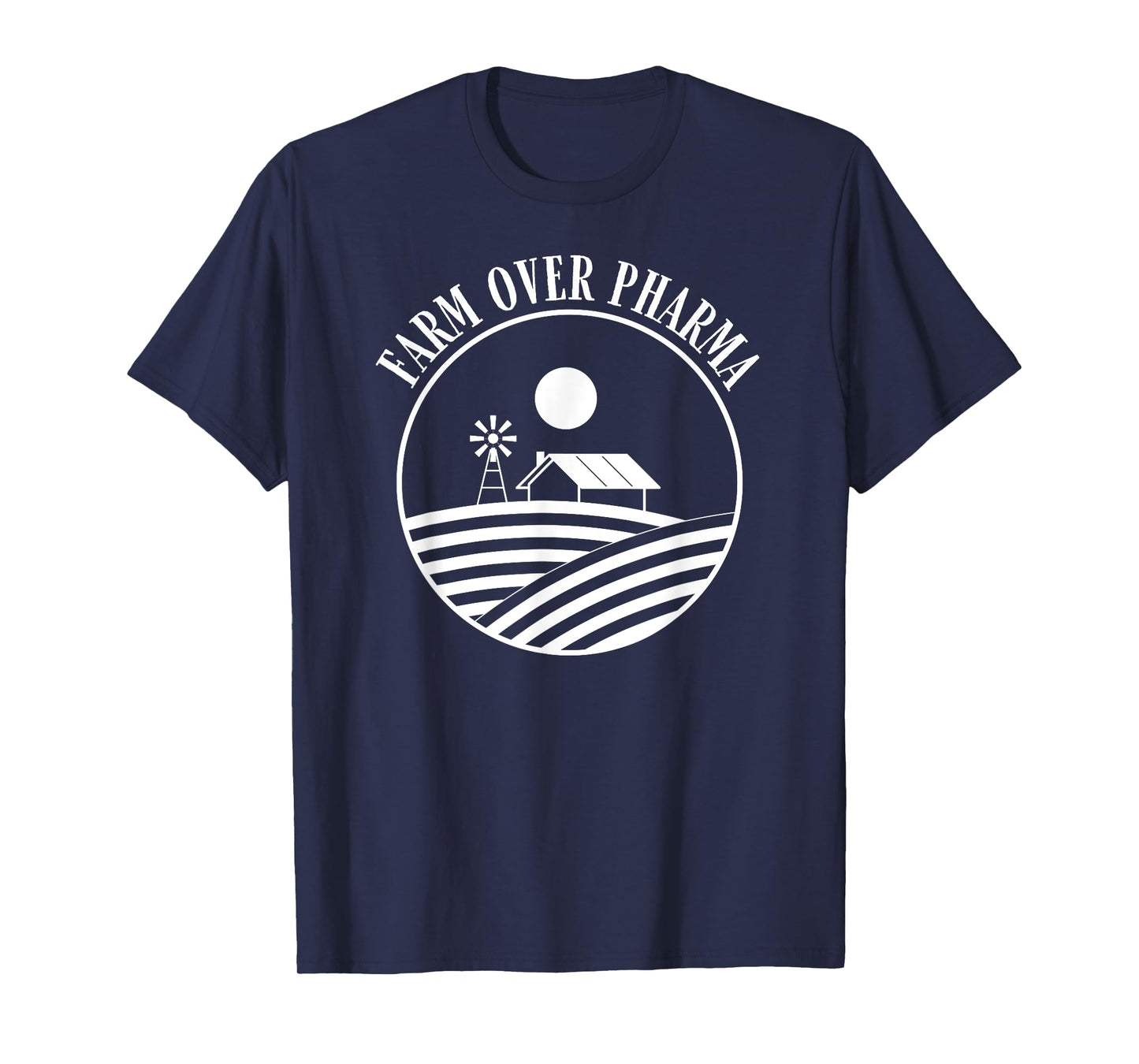 Farm Over Pharma T-Shirt, Small, Black