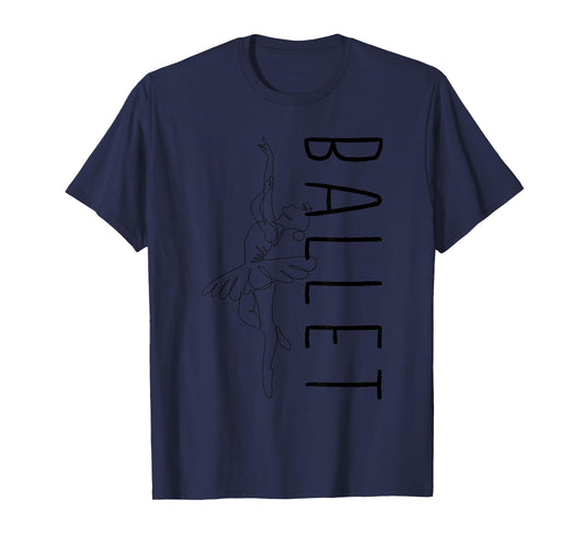 Funny Ballet Dance Danseuse Ballerina En Pointe Shoe Lovers T-Shirt