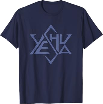 Yeshua Jesus Christ Super Star of David T Shirt T-Shirt