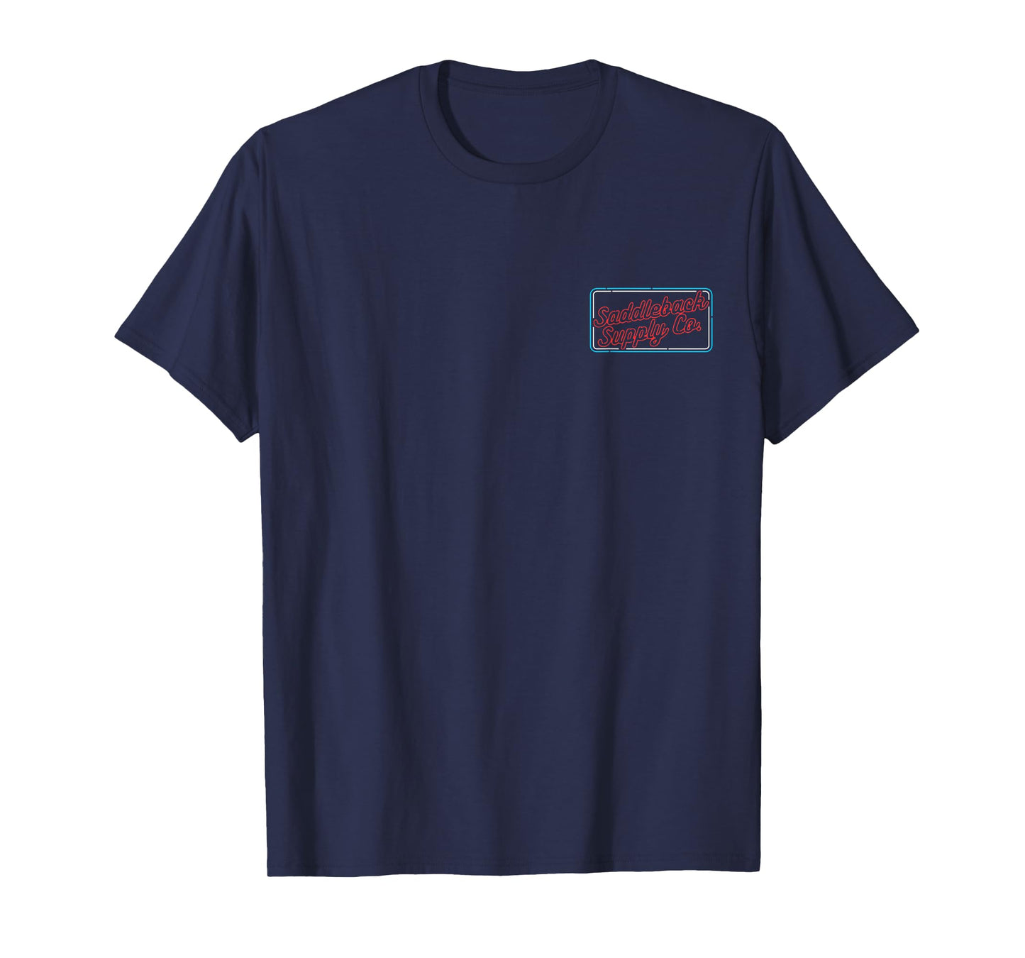 Saddleback Neon Lights Logo Lightweight Graphic T-Shirt