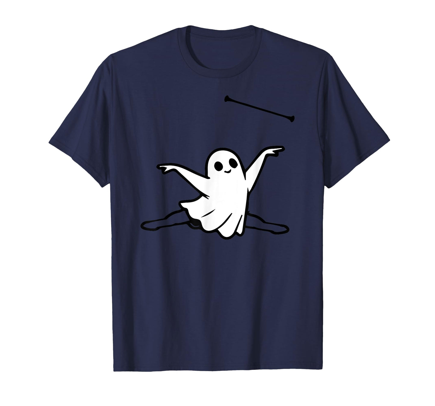 ghost Baton Twirler halloween T-Shirt