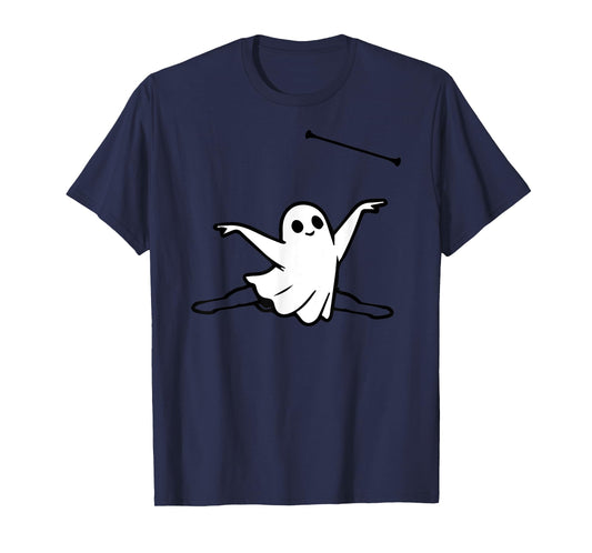 ghost Baton Twirler halloween T-Shirt