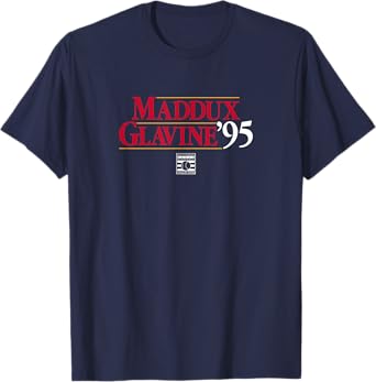 Maddux-Glavine '95 - Atlanta Baseball T-Shirt