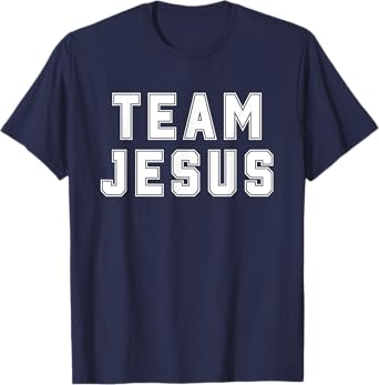 Team Jesus Religious College Group Christian Faith T-Shirt