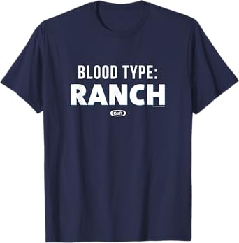Heinz Kraft Mac & Cheese Blood Type Ranch Big Chest Logo T-Shirt
