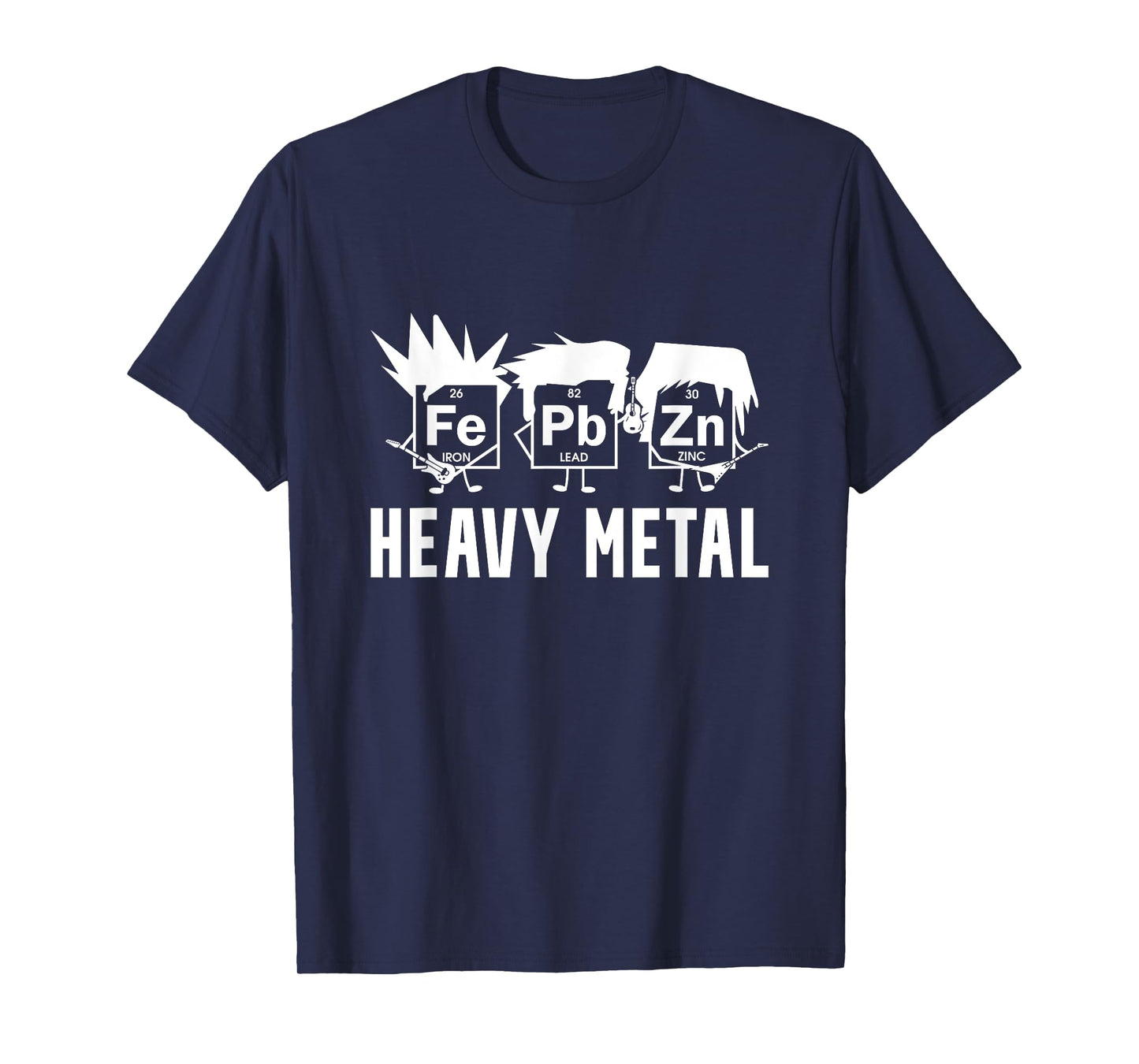 Funny metal Elements metal Music Metal Fan T-Shirt