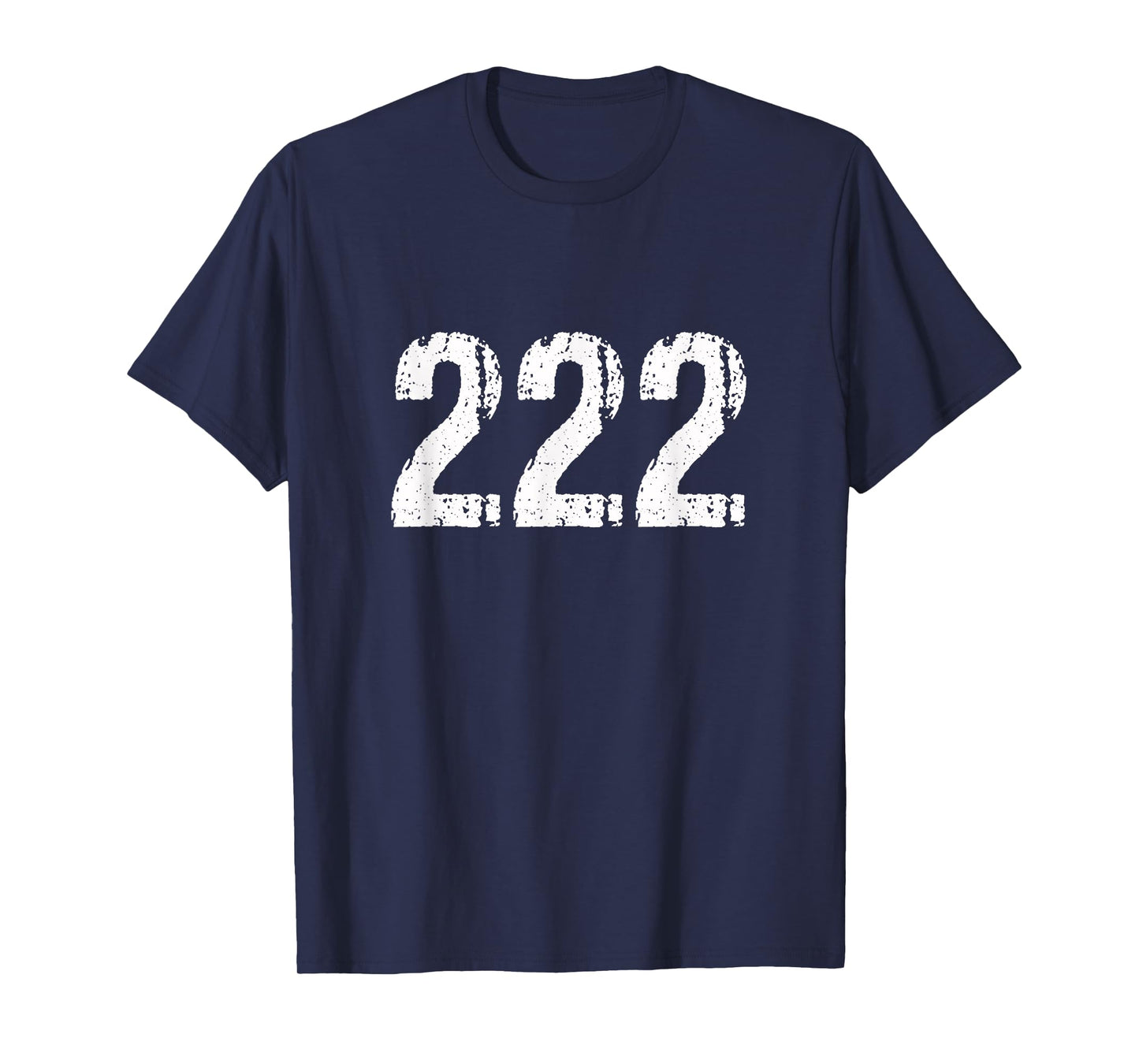 222 Numerology Spiritual Personal Number 222 Angel Number T-Shirt