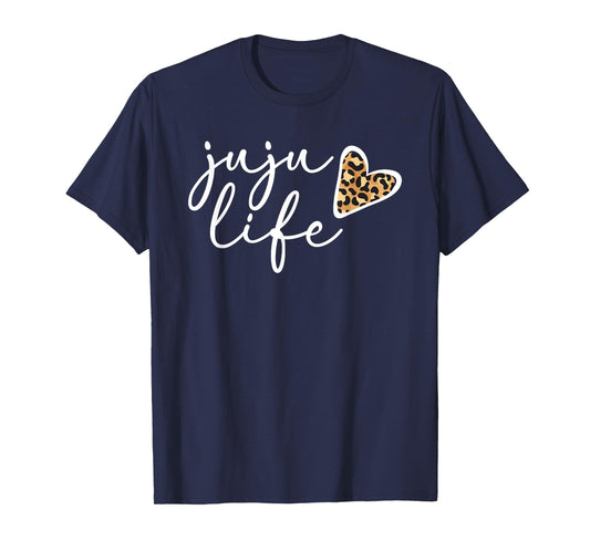 Juju Life Juju Grandma Heart Juju Grandmother T-Shirt