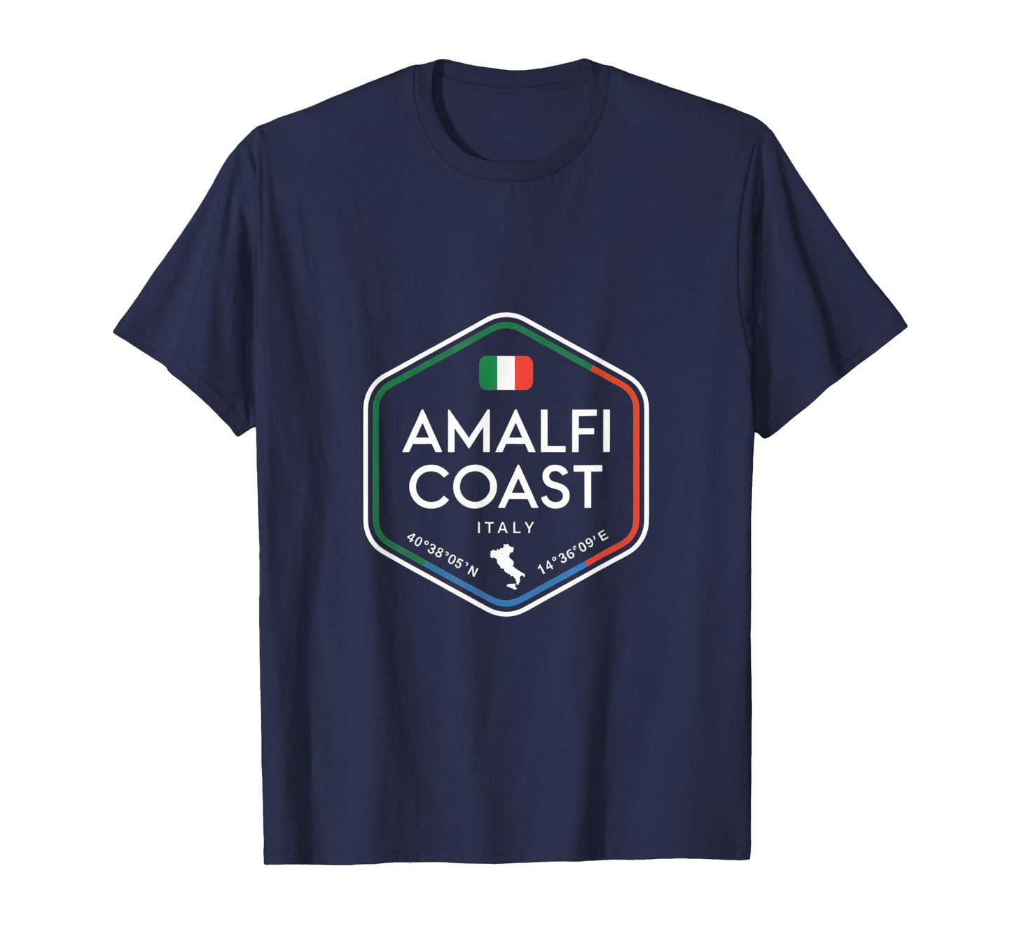 Amalfi Coast Life Seaside Daydream Design T-Shirt