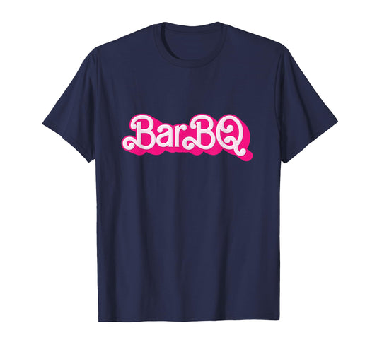 BarBQ Pink Retro Funny Barbecue Classic Girl Grilling Gear T-Shirt