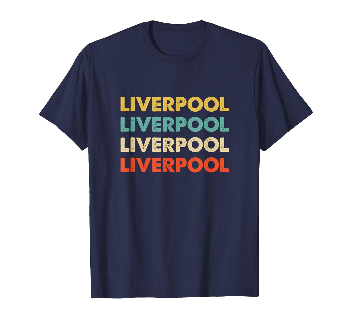 Liverpool England T-Shirt, Small, Black