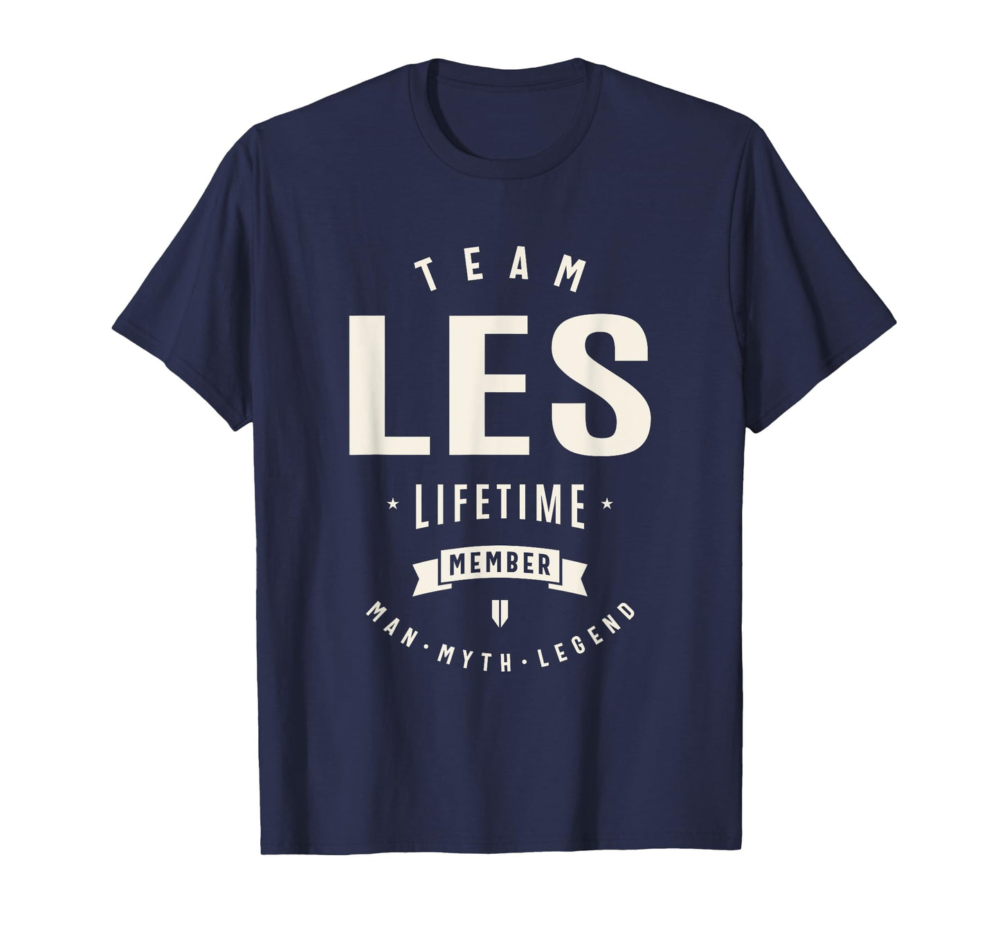 Team Les Lifetime Member Funny Name Les T-Shirt
