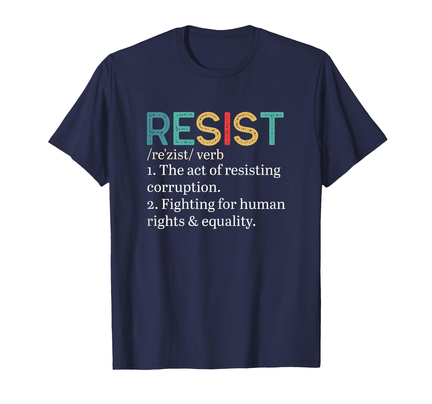 Womens Vintage Style Protest T-Shirt