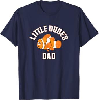 Disney Pixar Finding Nemo Father's Day Lil' Dude's Dad Logo T-Shirt