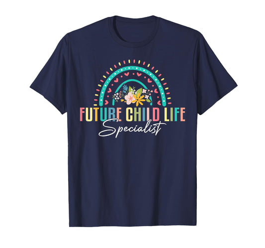 Floral Future Child Life Specialist T-Shirt