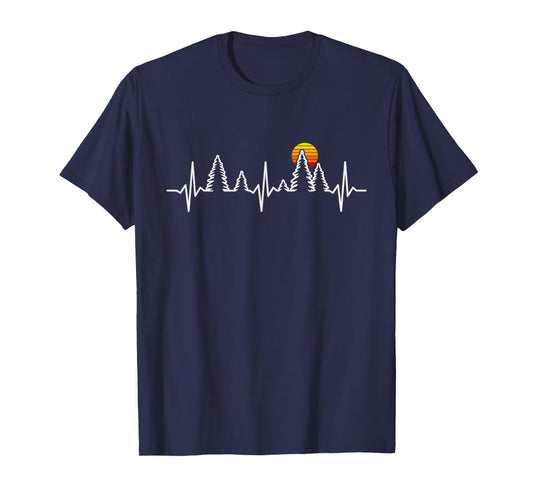 Trees Heartbeat Wildlife Nature Forest T-Shirt