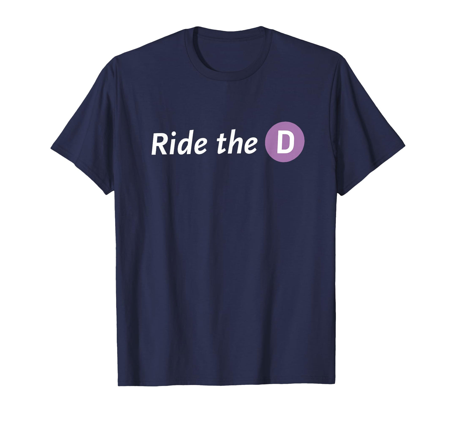 Metro Ride The d Tee T-Shirt - T-Shirt | Navy